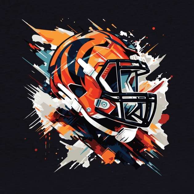 Cincinnati Bengals Helmet by vectrus